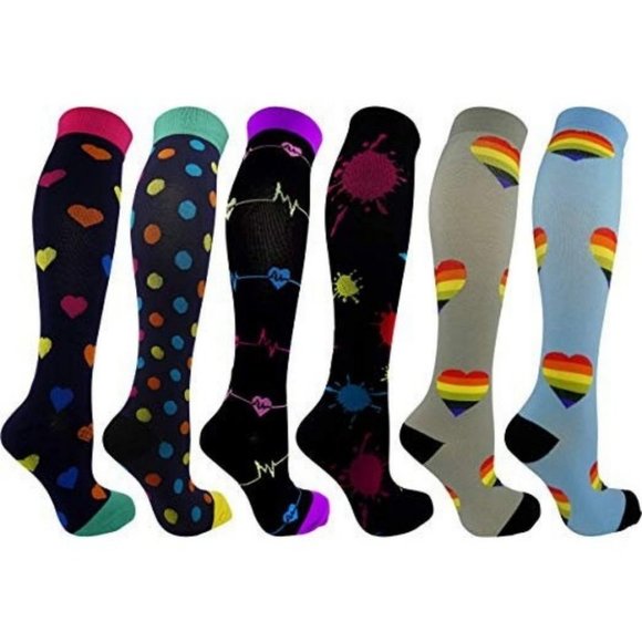 6 Pair Large/X-Large Premium Quality Colorful Mode - Picture 2 of 6